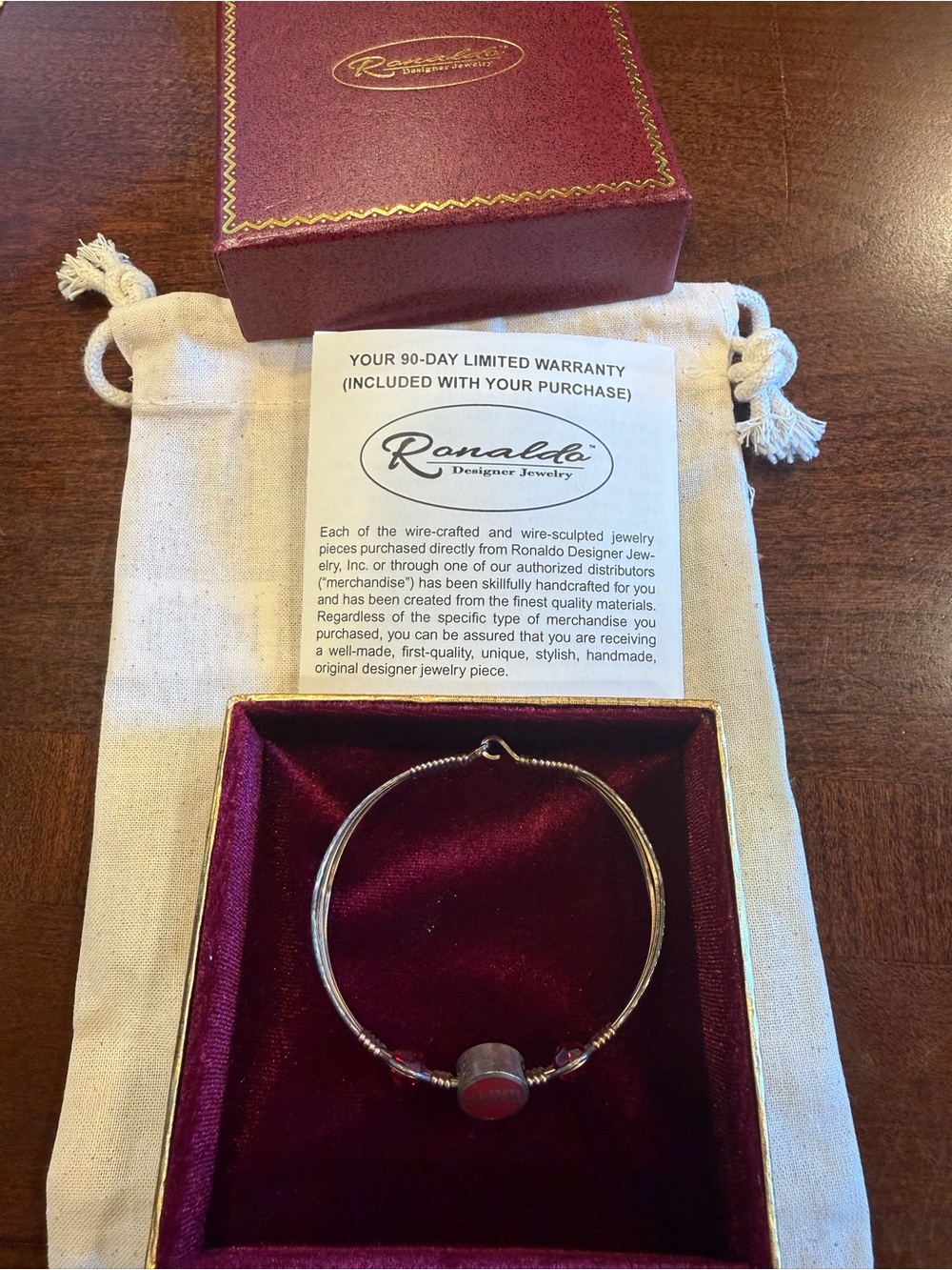 Ronaldo Bracelet The Win™ 2 in 1 Alabama Crimson Tide Bracelet Size 7"